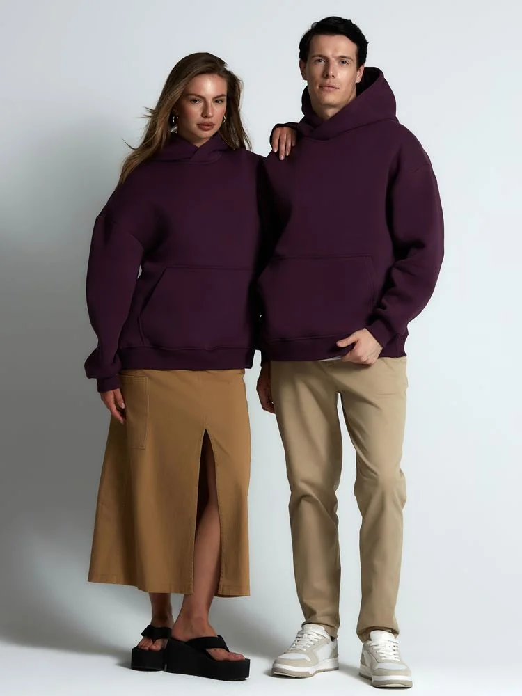Худи Kulonga Oversize фиолетовое размер ХL/ХХL - фото 15