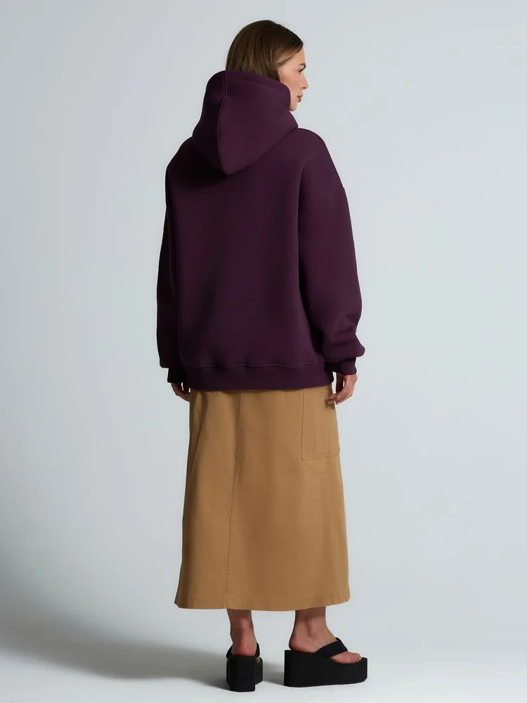 Худи Kulonga Oversize фиолетовое размер ХL/ХХL - фото 9