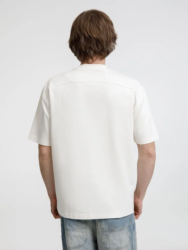 Футболка оверсайз унисекс Sideline, молочно-белая, размер XS/S - фото 8