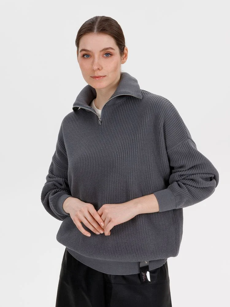 Джемпер Siluetti Birne серый размер L/XL - фото 6