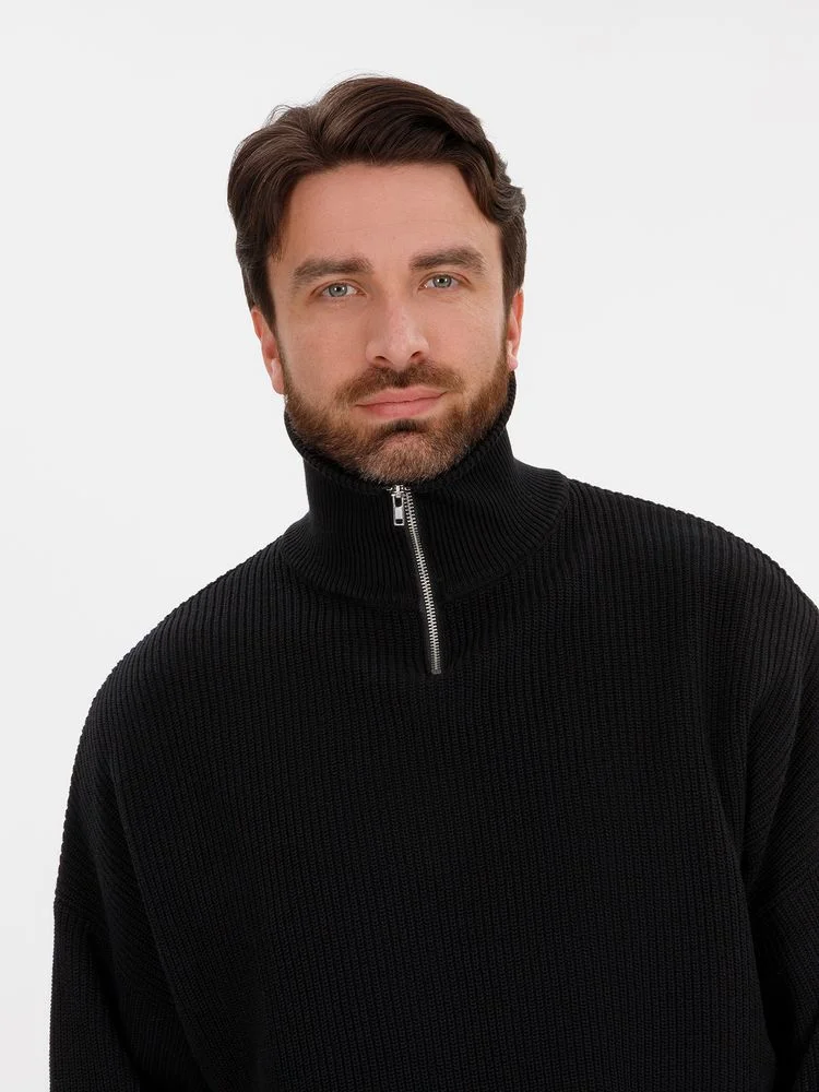 Джемпер Siluetti Birne черный размер L/XL - фото 9