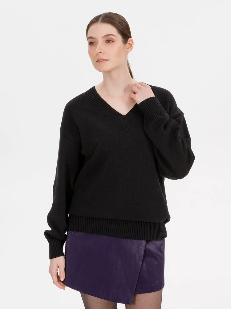 Джемпер Siluetti Stillan черный размер L/XL - фото 5