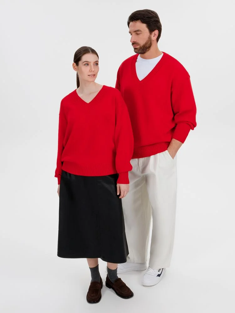 Джемпер Siluetti Stillan красный размер S/M - фото 12