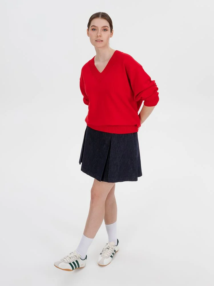 Джемпер Siluetti Stillan красный размер S/M - фото 7