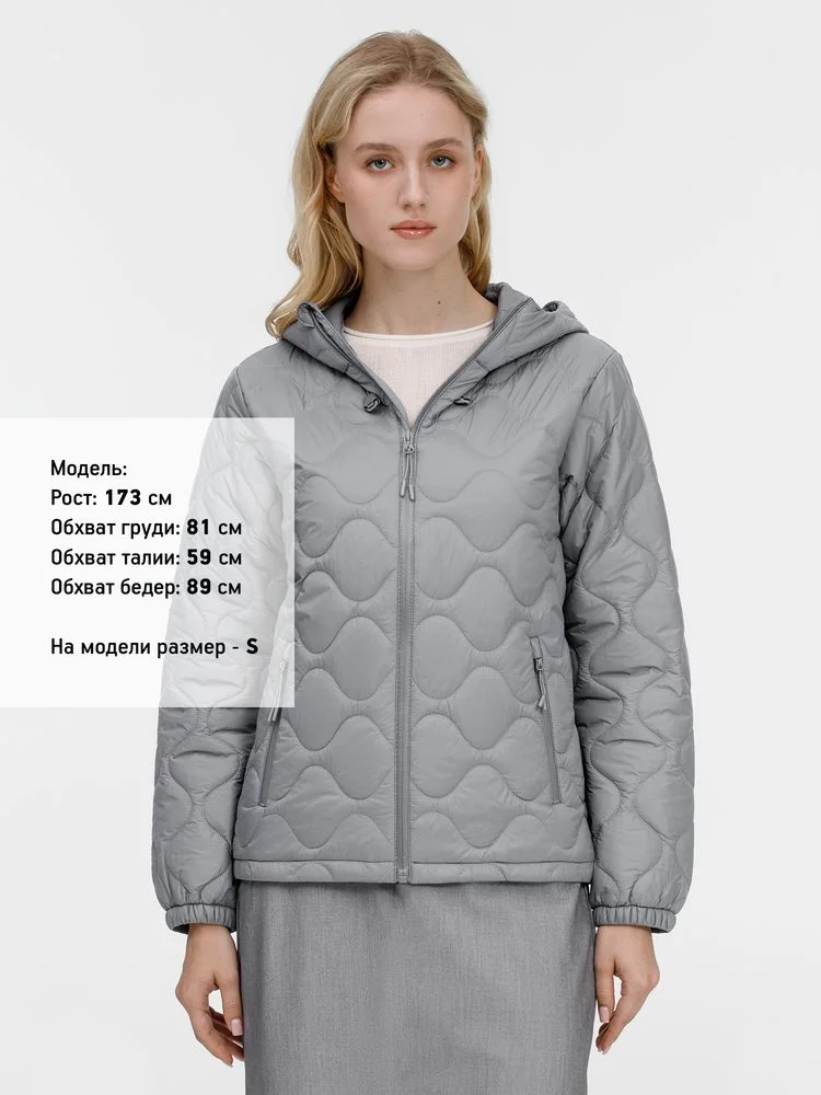 Куртка унисекс Tarnaby светло-серая размер S - фото 13