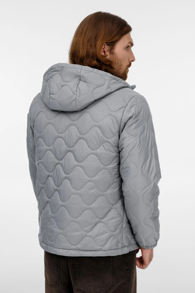 Куртка унисекс Tarnaby светло-серая размер L - фото 11