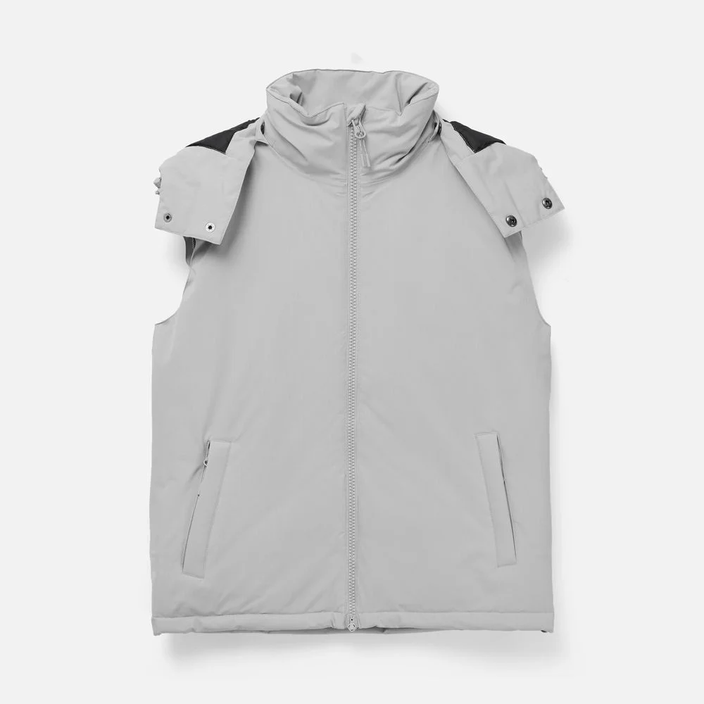 Жилет унисекс Sfera светло-серый размер S - фото 2