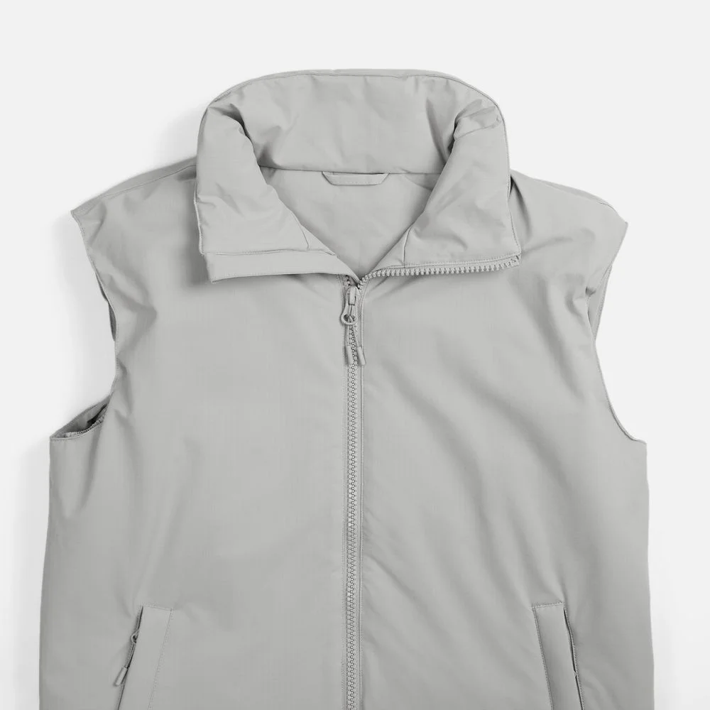 Жилет унисекс Sfera светло-серый размер L - фото 6