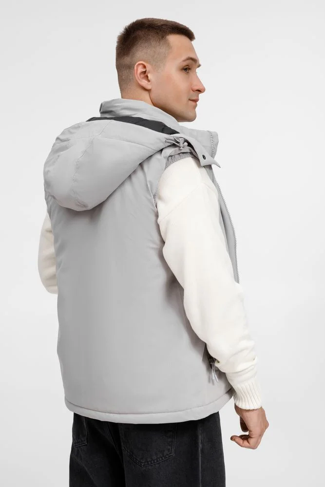 Жилет унисекс Sfera, светло-серый, размер XL - фото 15