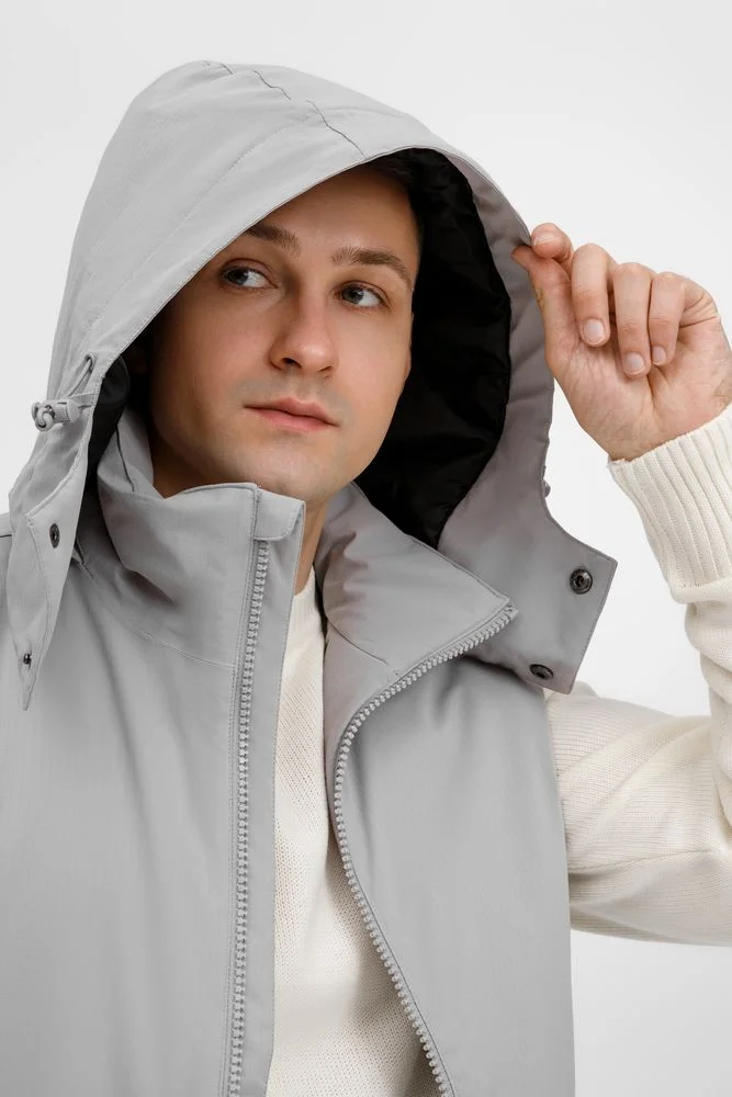 Жилет унисекс Sfera светло-серый размер XXL - фото 16