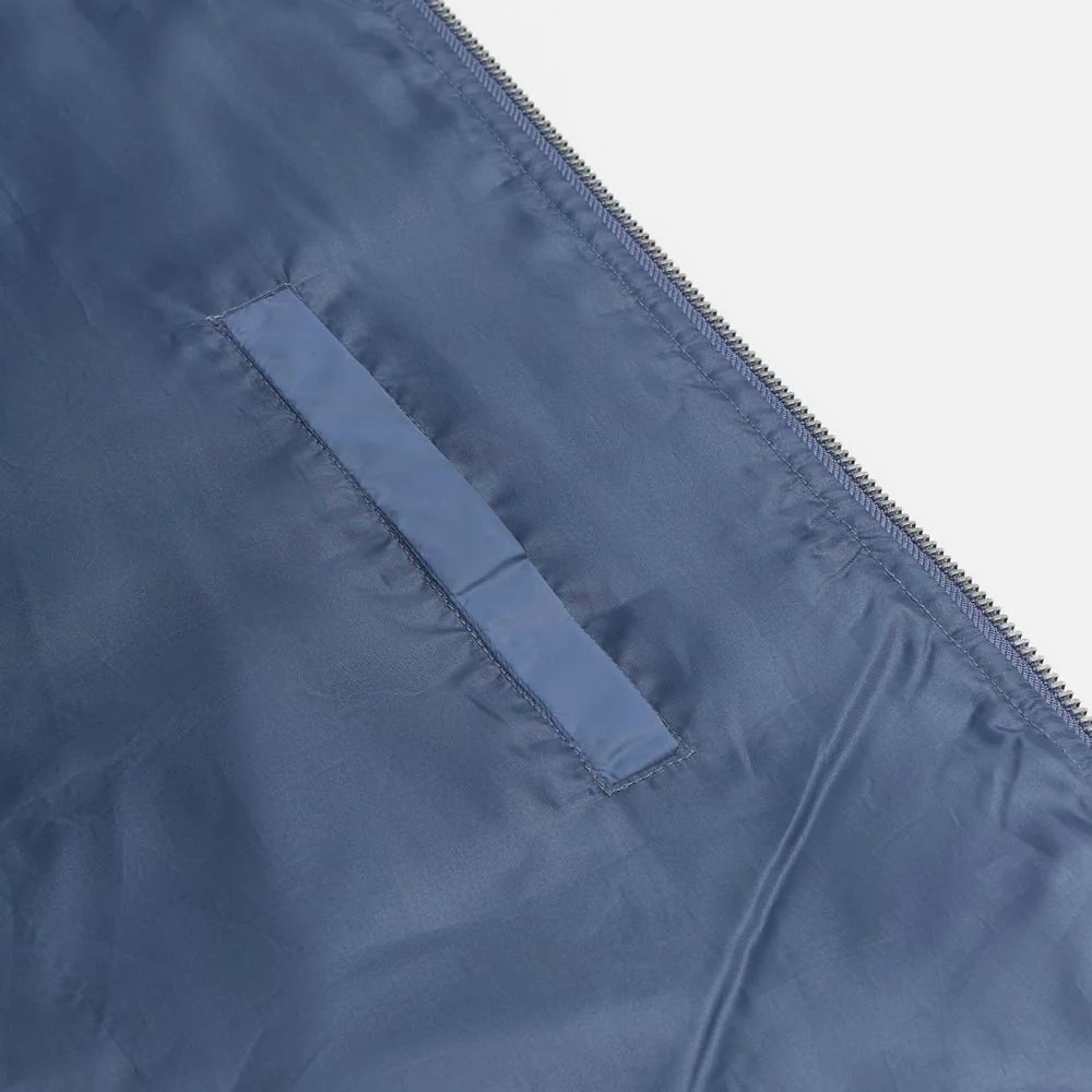 Куртка унисекс Warmbridge синяя джинс размер S - фото 5