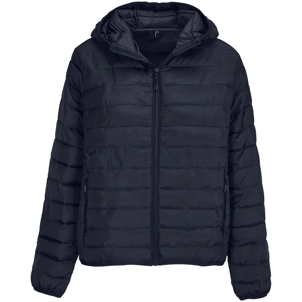 Куртка с капюшоном женская Stream Women темно-синяя размер S