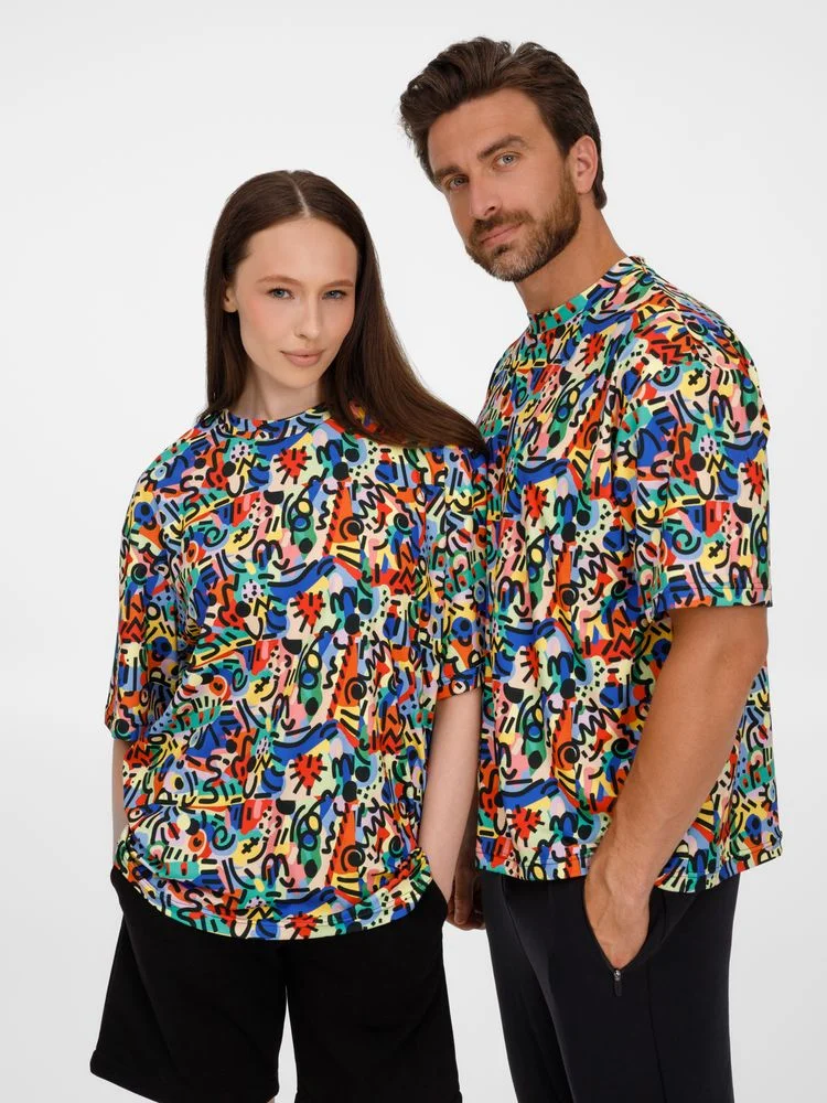 Футболка из бифлекса Morfiss с полной запечаткой на заказ размер XL/XXL - фото 18