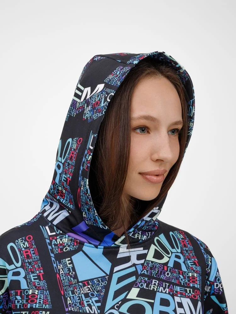Худи унисекс Morfiss с полной запечаткой на заказ размер XL/XXL - фото 13