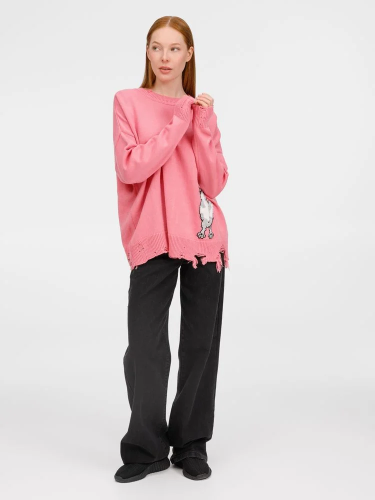 Джемпер Sharpick, розовый, размер S/M - фото 9