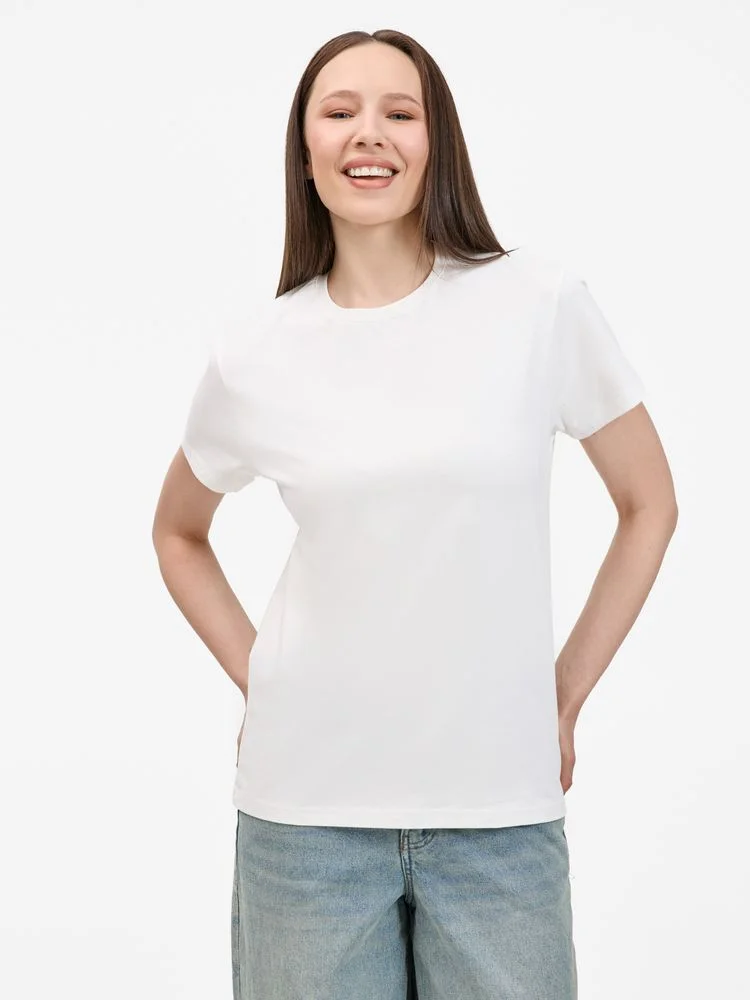 Футболка унисекс T-Bolka 200 белая размер 3XL - фото 8