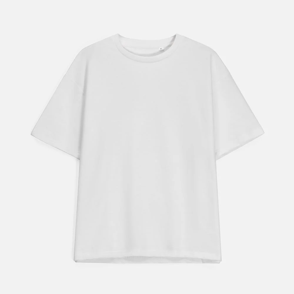 Футболка унисекс Durington, белая, размер M/L