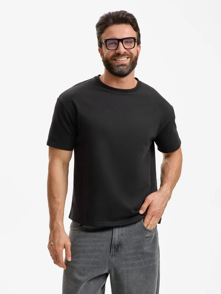 Футболка унисекс Durington черная размер 3XL/4XL - фото 8
