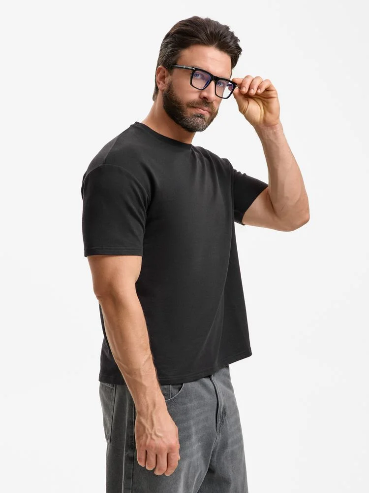 Футболка унисекс Durington черная размер 3XL/4XL - фото 9
