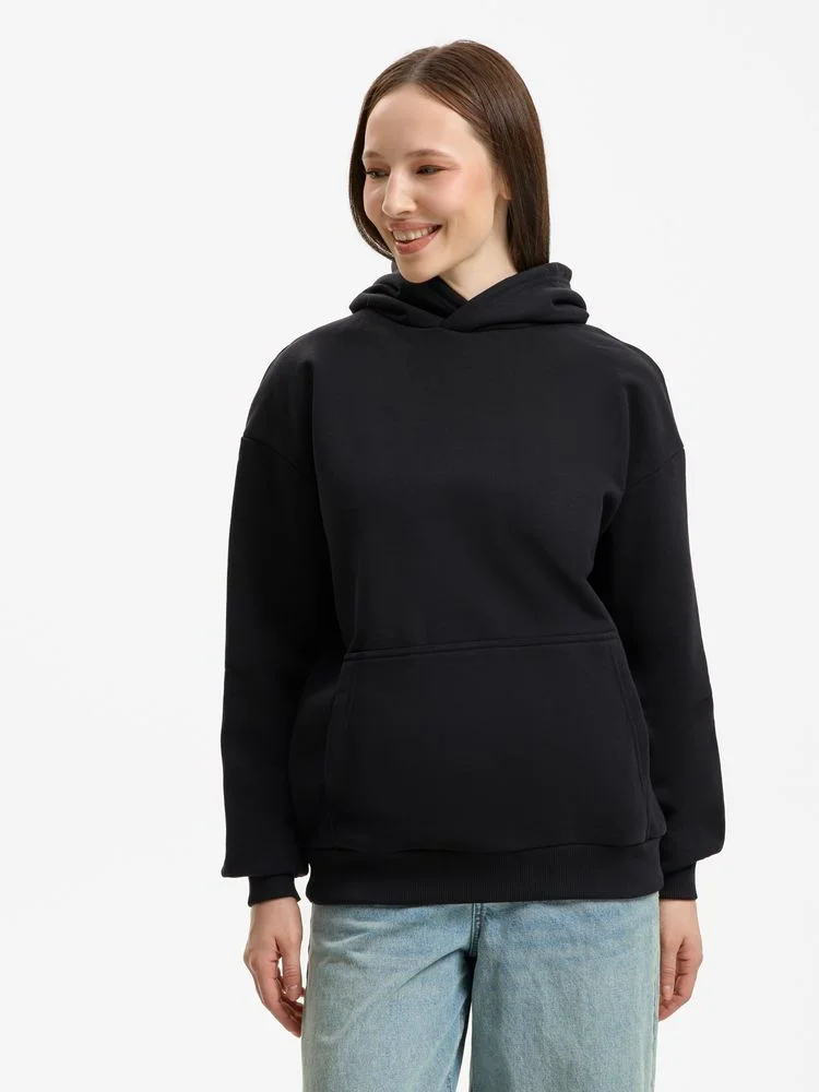 Худи унисекс оверсайз Daylero черное размер 3XL/4XL - фото 9