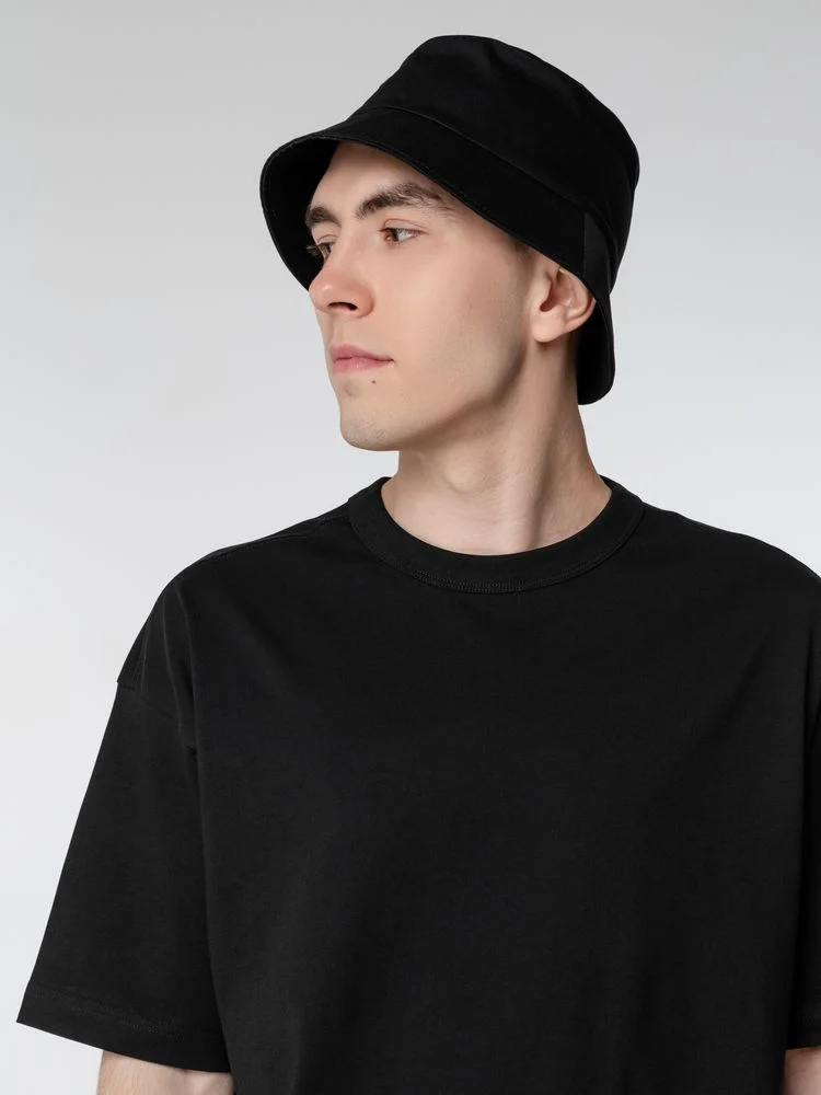 Футболка оверсайз мужская Boxy Men темно-серая графит размер S - фото 5