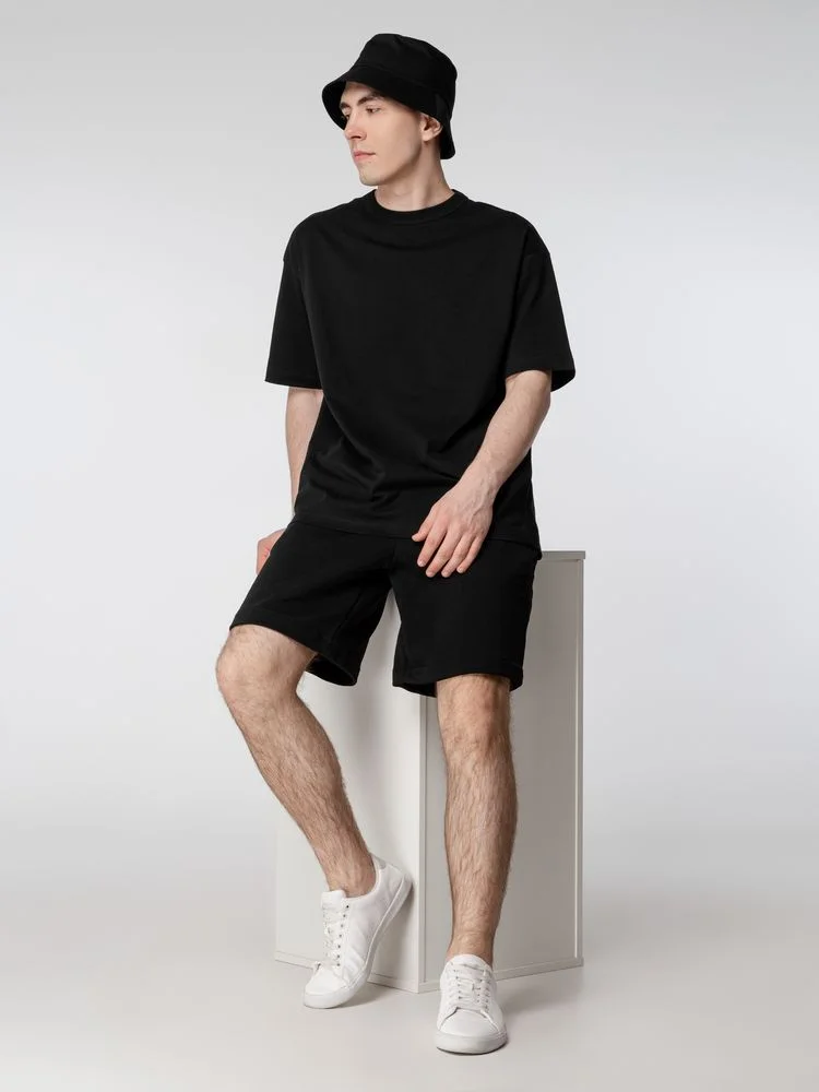 Футболка оверсайз мужская Boxy Men темно-серая графит размер S - фото 7