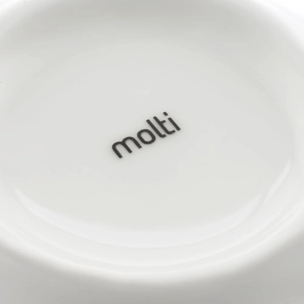 Кофейная пара Select, белая с серебристой отводкой - фото 7