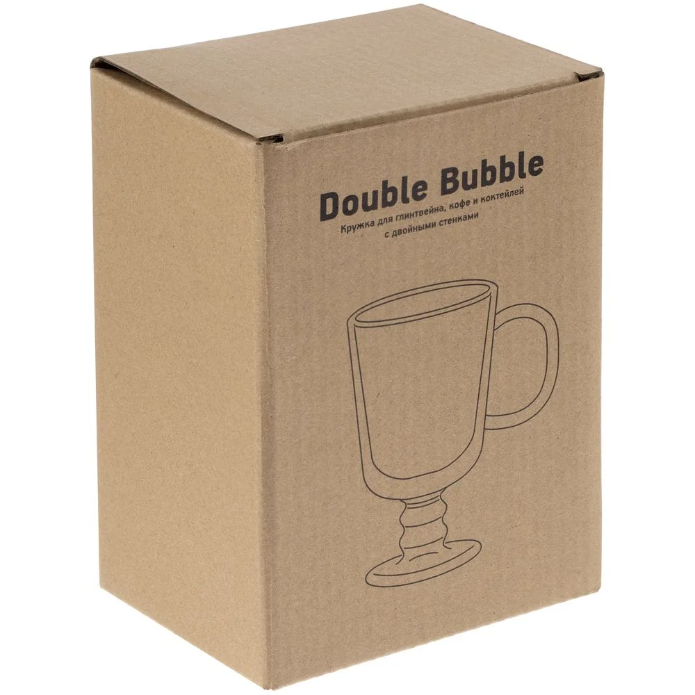 Кружка с двойными стенками для глинтвейна и коктейлей Double Bubble - фото 5
