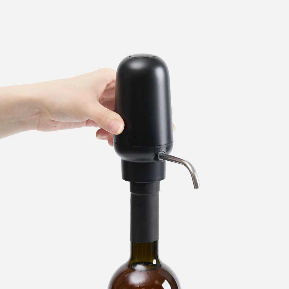 Электрический аэратор-дозатор для вина Lonks, черный - фото 7