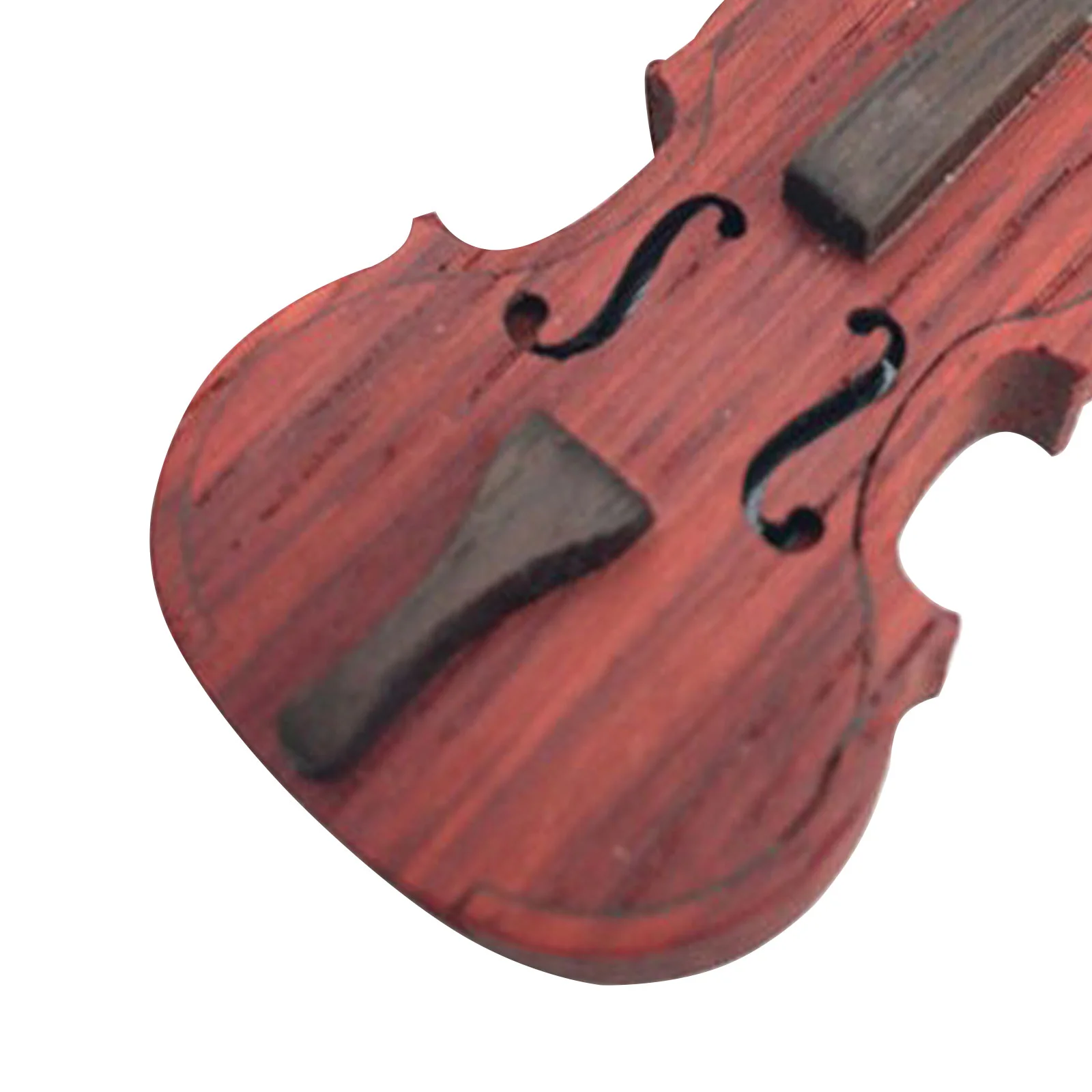 Флешка Деревянная Скрипка Violin Cello F3 коричневая 32 Гб - фото 5