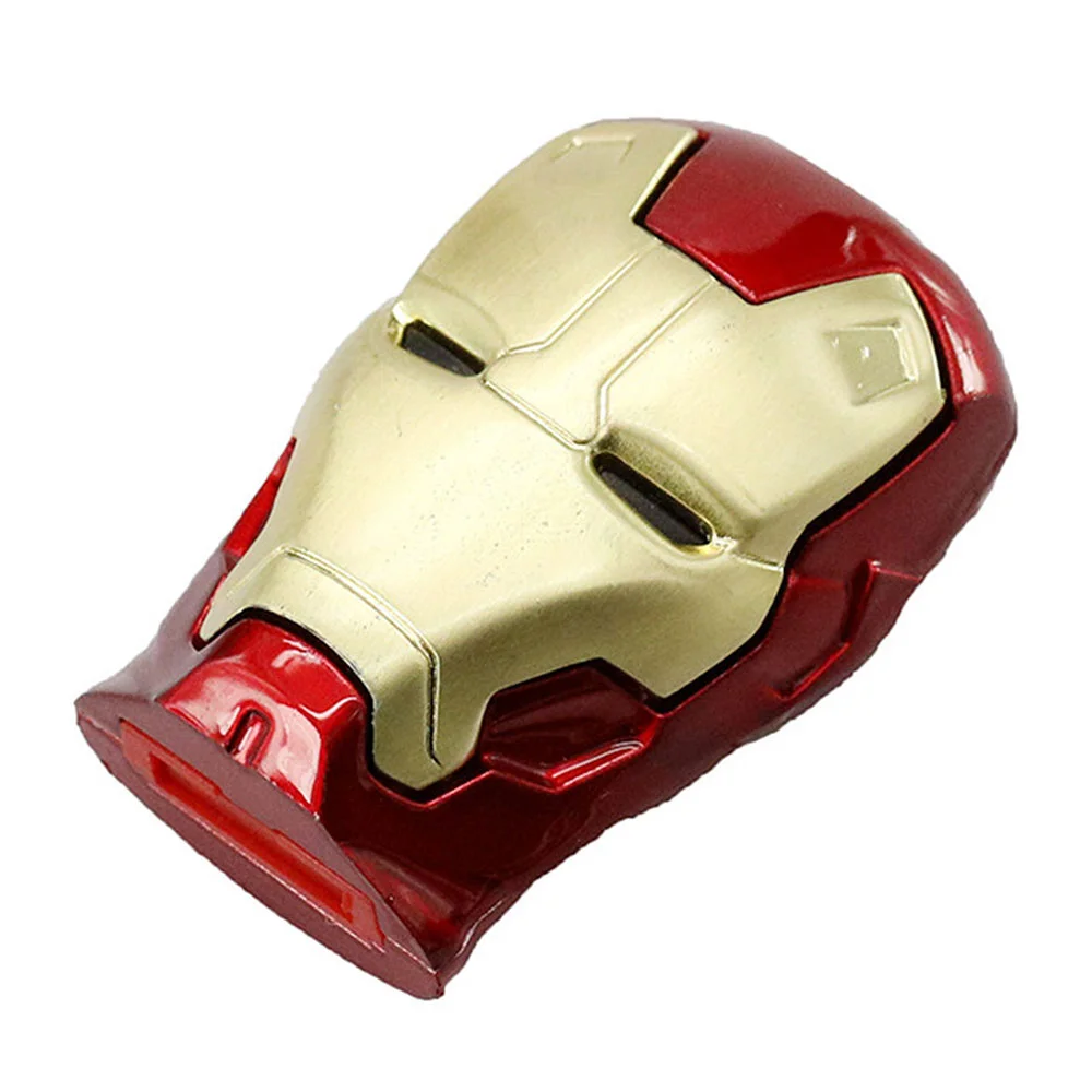 Флешка Металлическая Железный человек Iron Man MARK IV R7 золотая/красная 8 Гб - фото 6