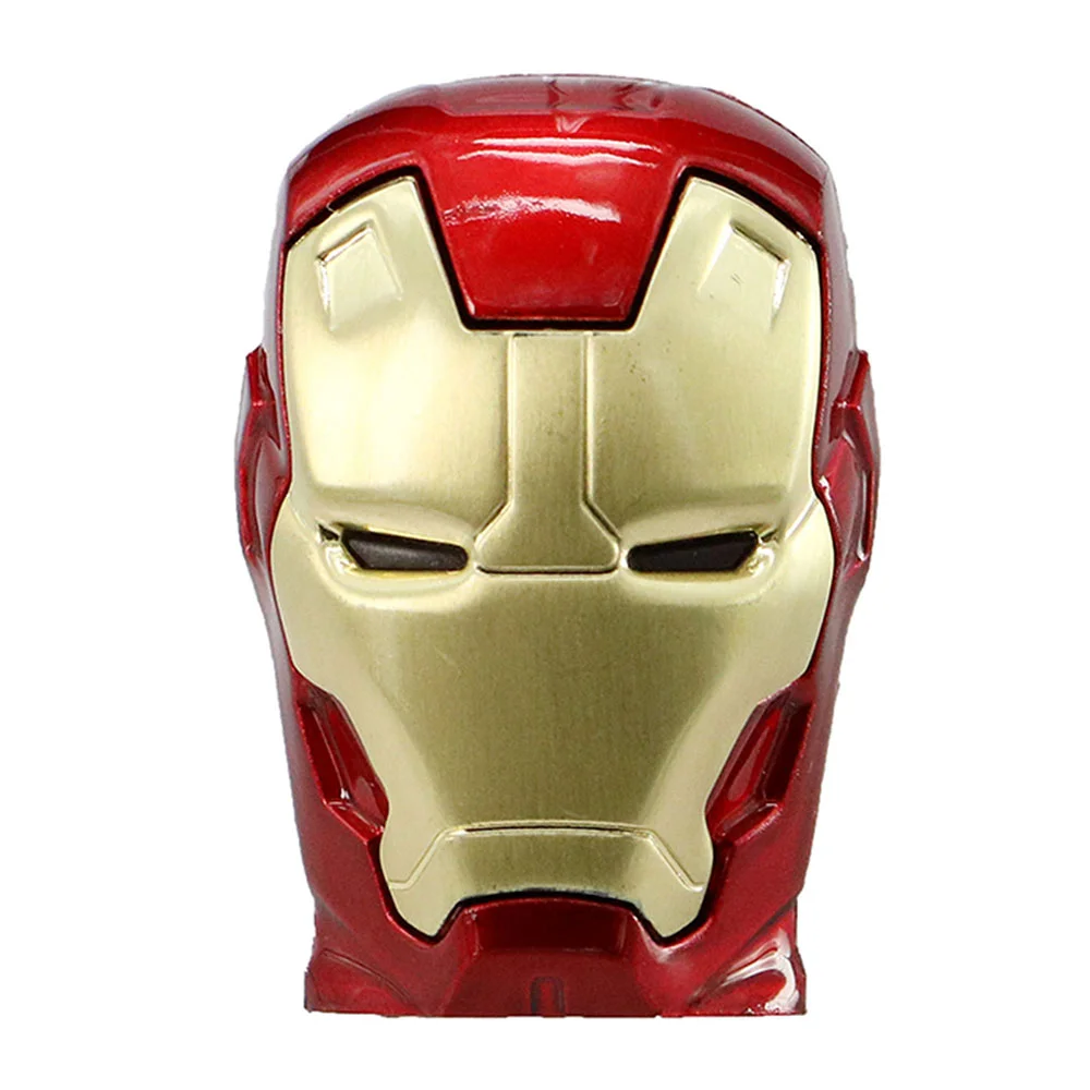 Флешка Металлическая Железный человек Iron Man MARK IV R7 золотая/красная 128 Гб - фото 7