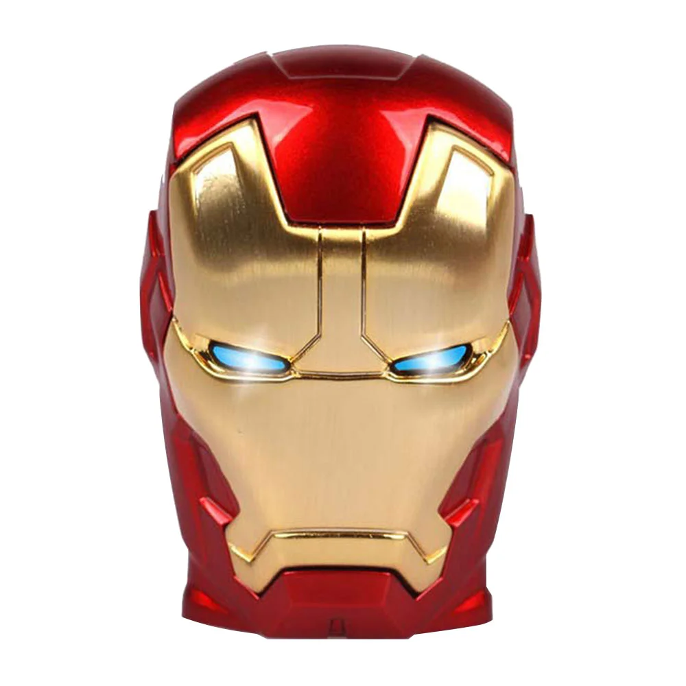Флешка Металлическая Железный человек Iron Man MARK IV R7 золотая/красная 1 Гб - фото 2