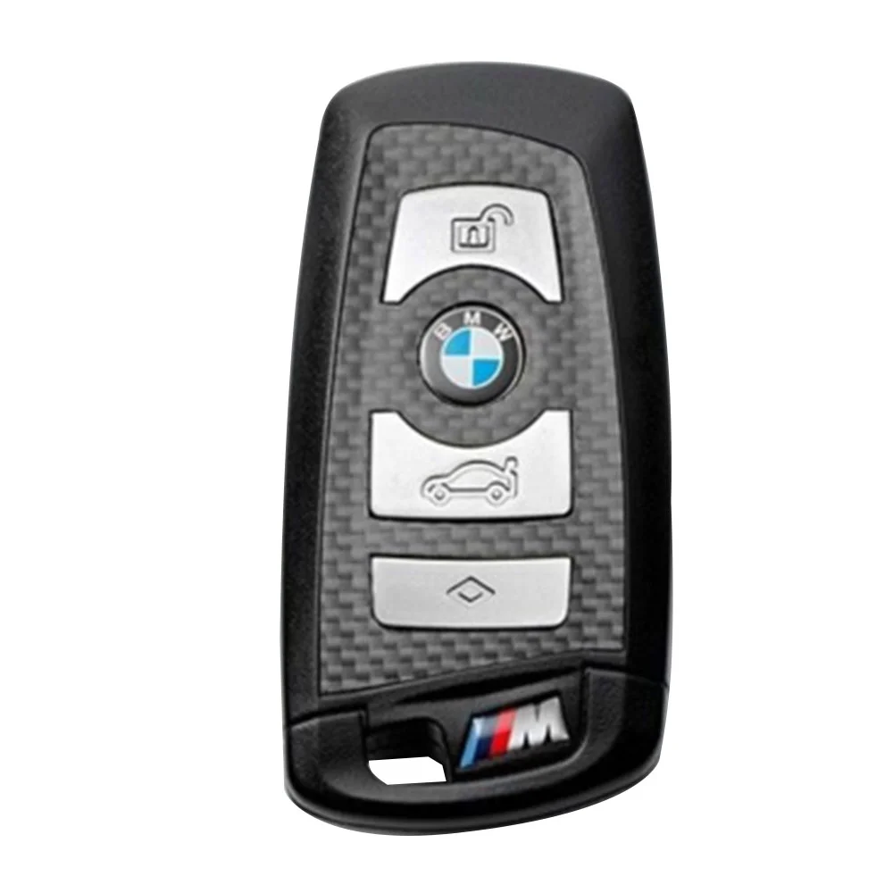 Флешка Карбоновая Автомобильный ключ БМВ BMW M Car Key L10 черный 64 Гб - фото 5