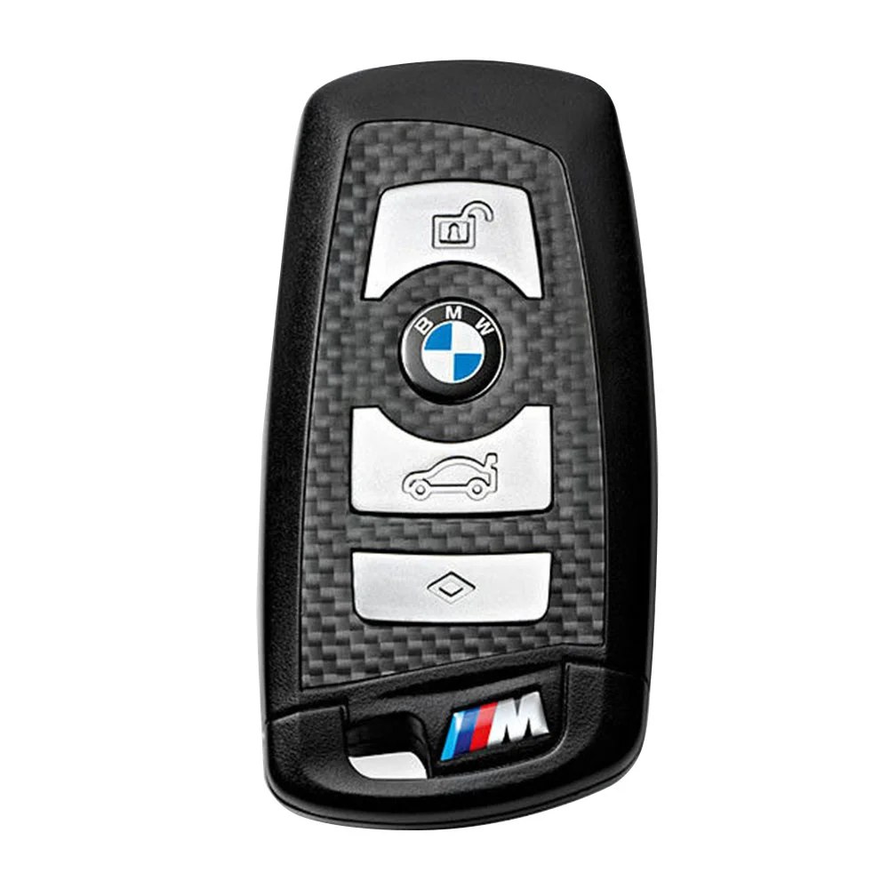 Флешка Карбоновая Автомобильный ключ БМВ BMW M Car Key L10 черный 8 Гб - фото 2