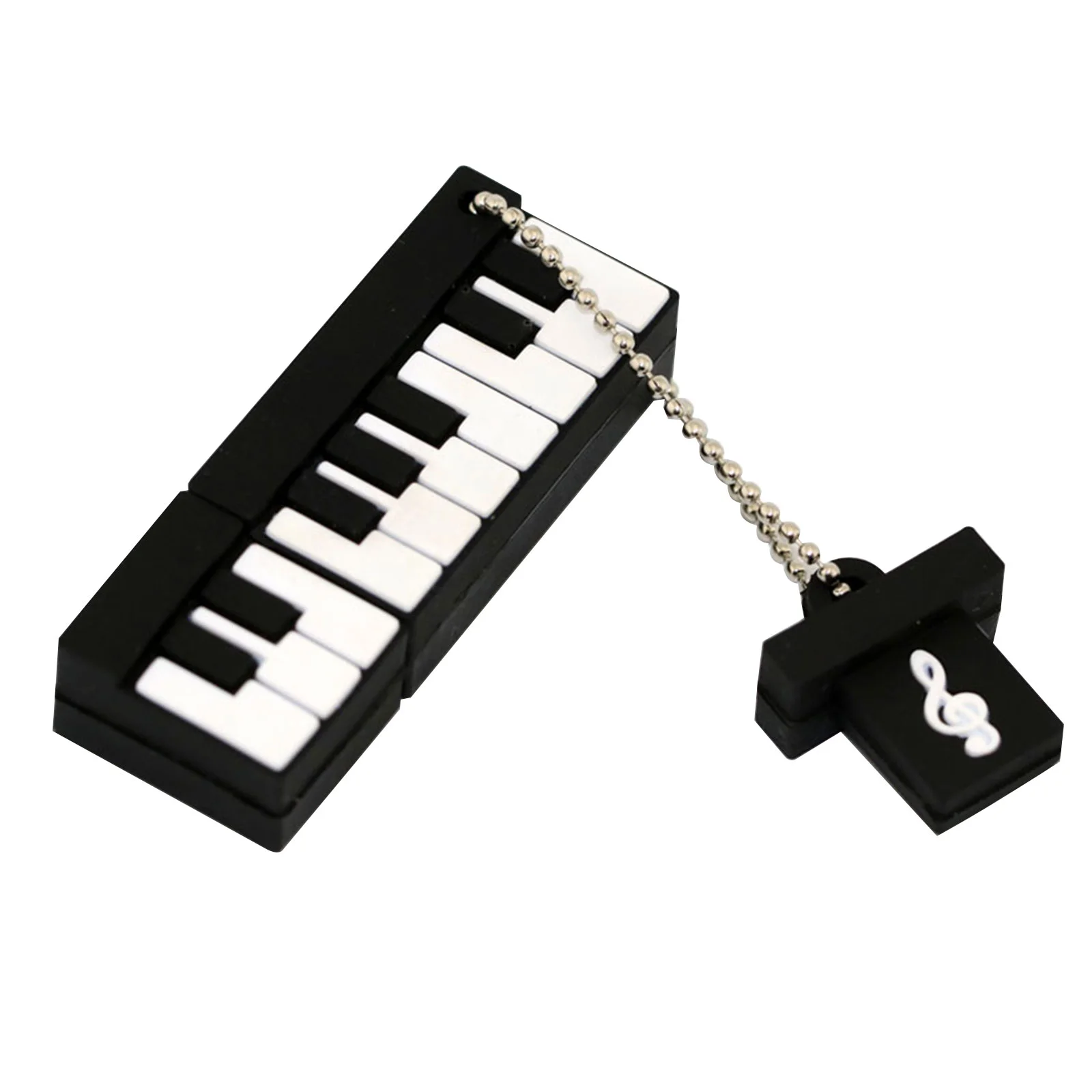 Флешка Пластиковая Пианино Piano S11 черно-белое 4 Гб - фото 8