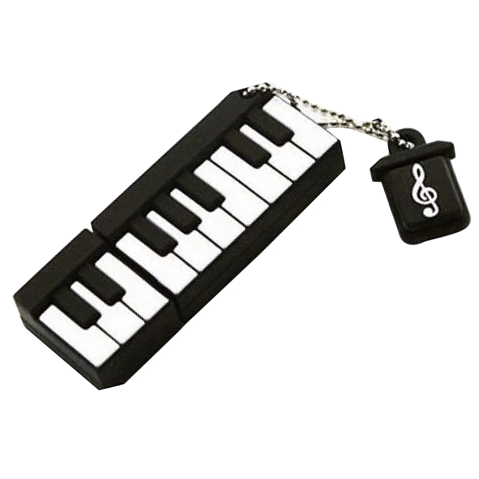 Флешка Пластиковая Пианино Piano S11 черно-белое 2 Гб - фото 5