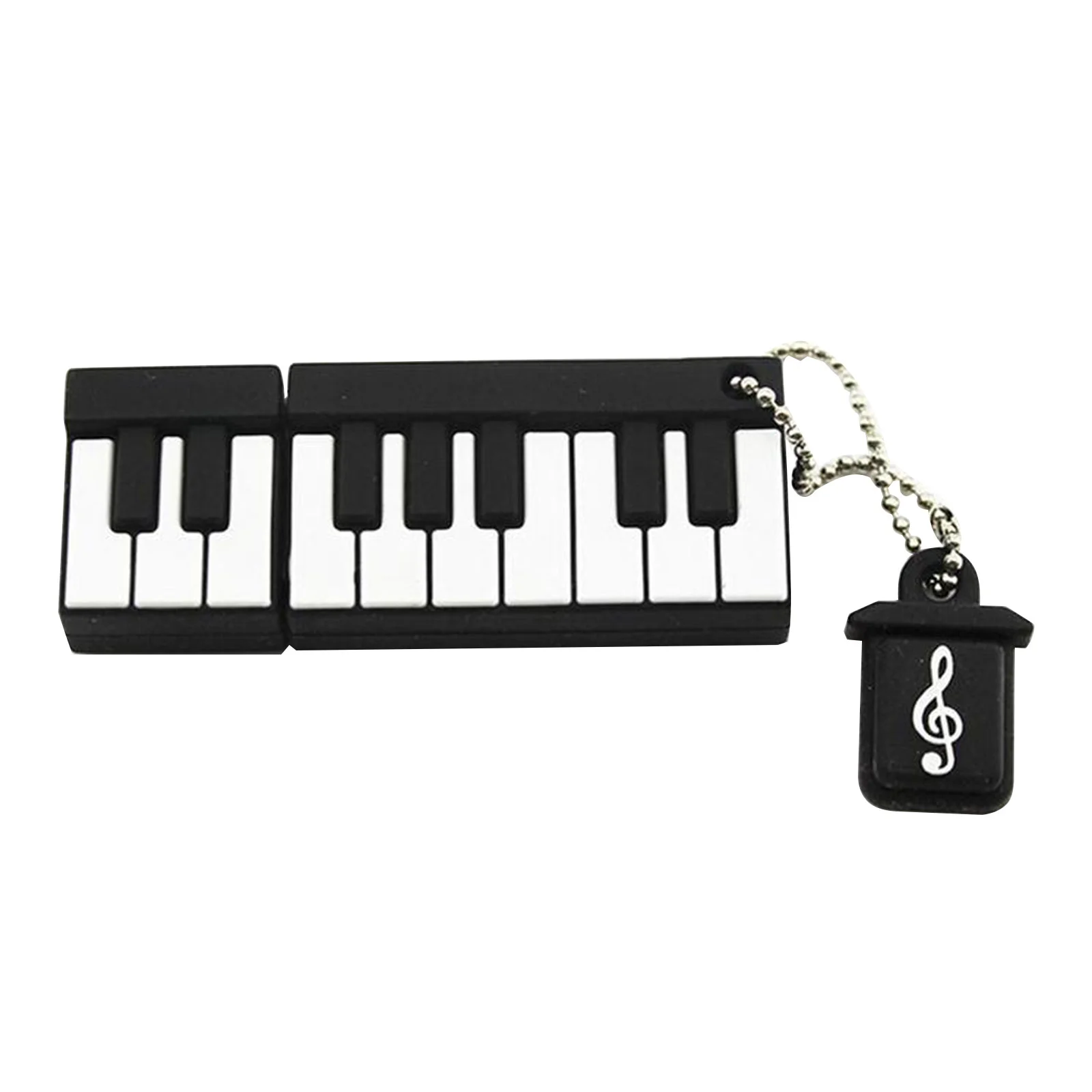 Флешка Пластиковая Пианино Piano S11 черно-белое 2 Гб - фото 6