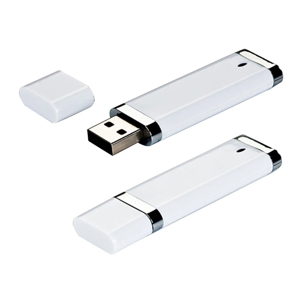 Флешка Пластиковая Протос Промо \Protos Promo\ S12 белый 4 Гб - фото 4