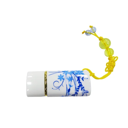 Флешка Фарфоровая Менос Menos Porcelain Z13 синяя 32 Гб - фото 3
