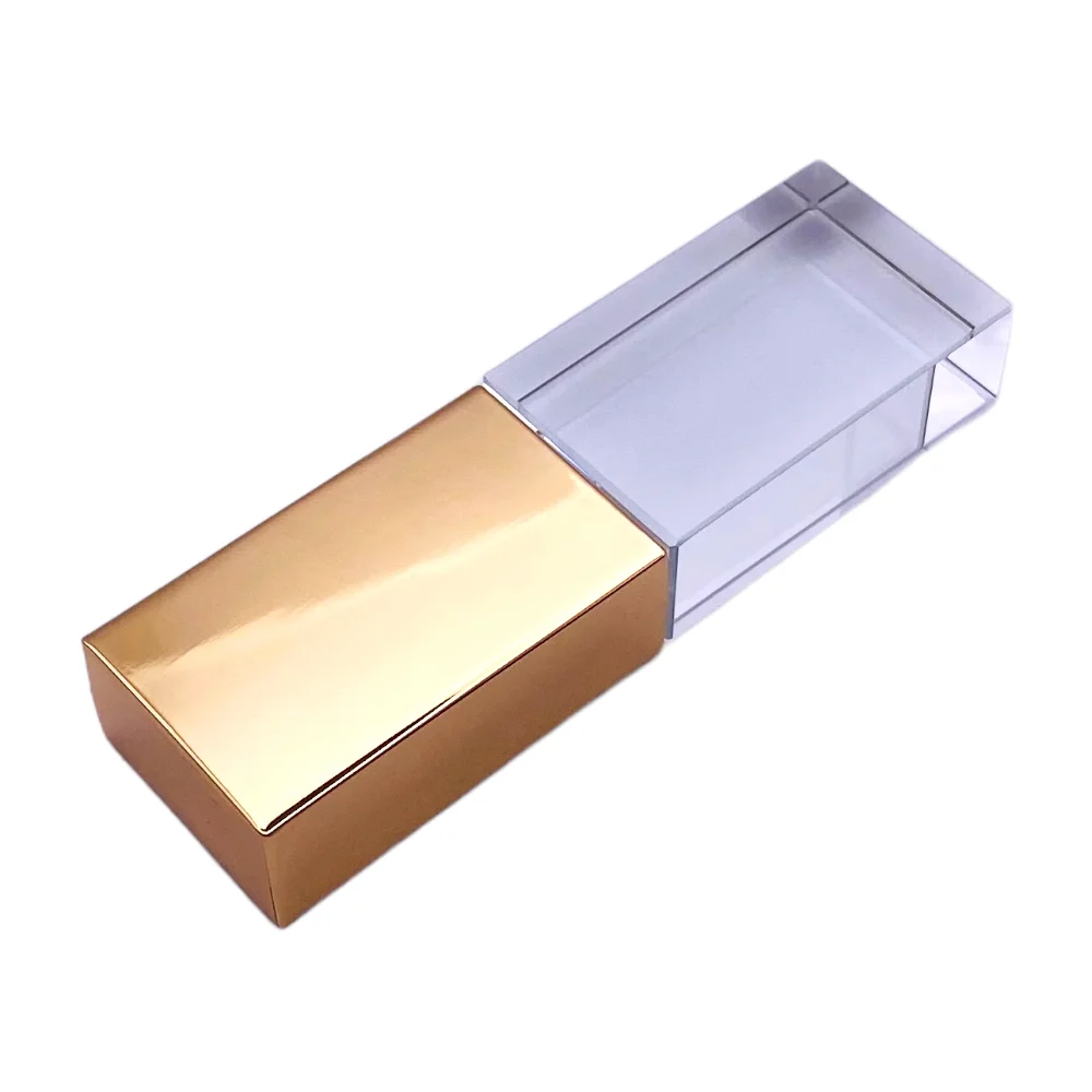 Флешка Стеклянная Кристалл Crystal Glass Metal W14 - фото 3