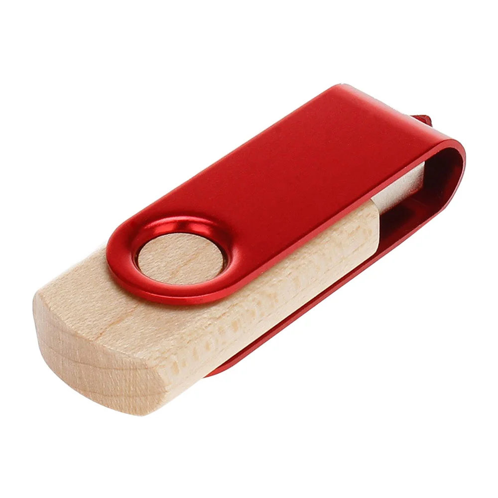 Флешка Деревянная Твистер Twister Wood F21 бежевый 4 Гб - фото 4