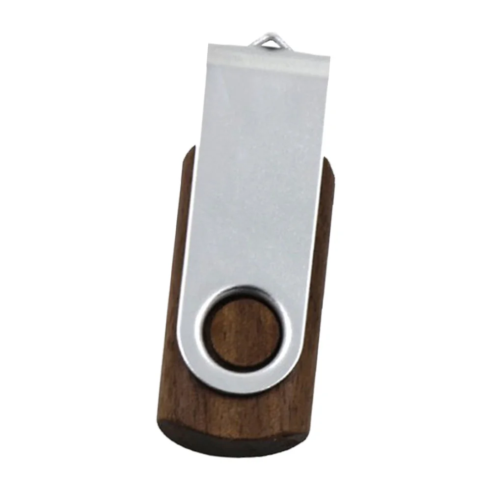 Флешка Деревянная Твистер Twister Wood F21 коричневый 8 Гб - фото 2