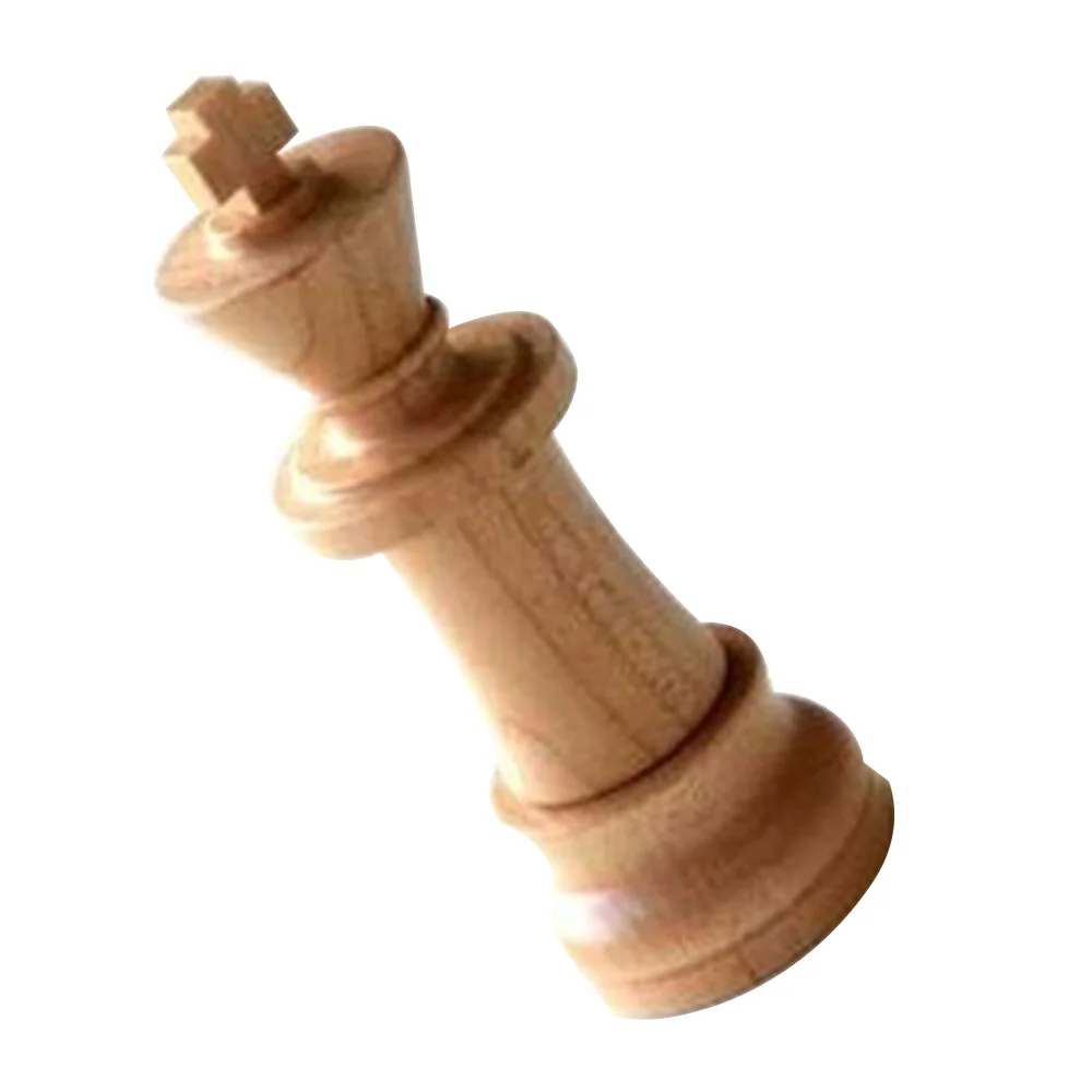 Флешка Деревянная Шахматы Король Chess King F25 белый 1 Гб - фото 8