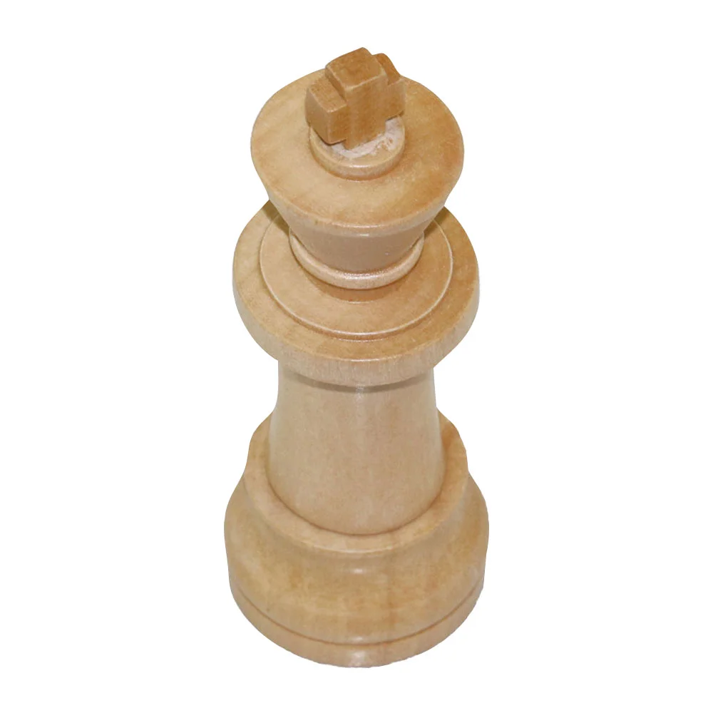 Флешка Деревянная Шахматы Король Chess King F25 белый 1 Гб - фото 9