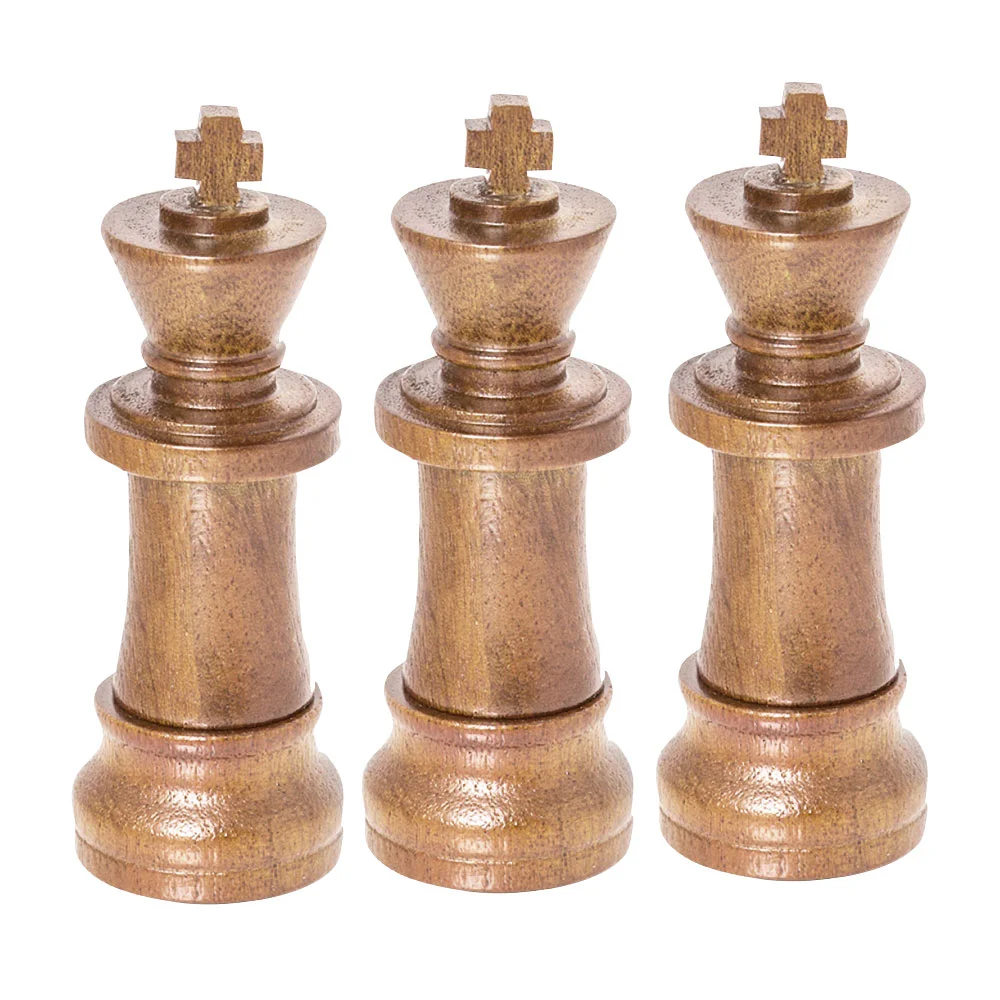Флешка Деревянная Шахматы Король Chess King F25 бронзовый 16 Гб - фото 5