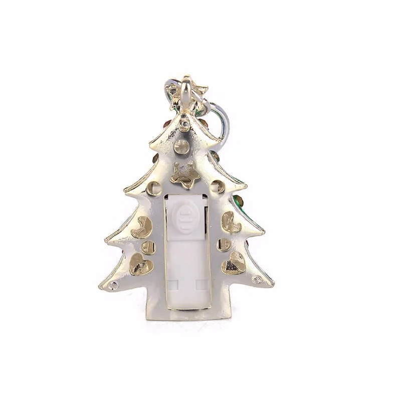 Флешка Металлическая Елка Christmas Tree R28 зеленая 4 Гб - фото 3