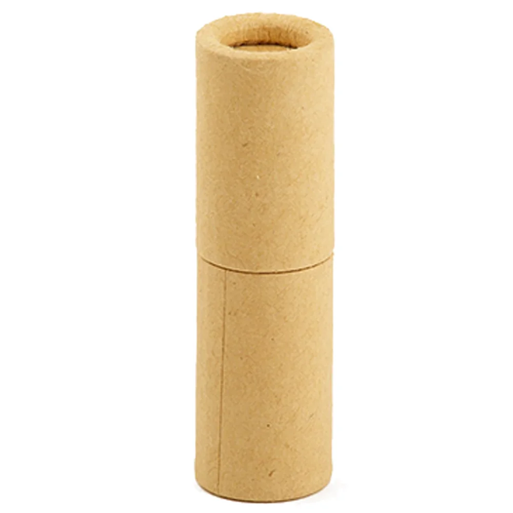 Флешка Бумажная Тубус Paper Tube D33 бежевая 1 Гб - фото 4