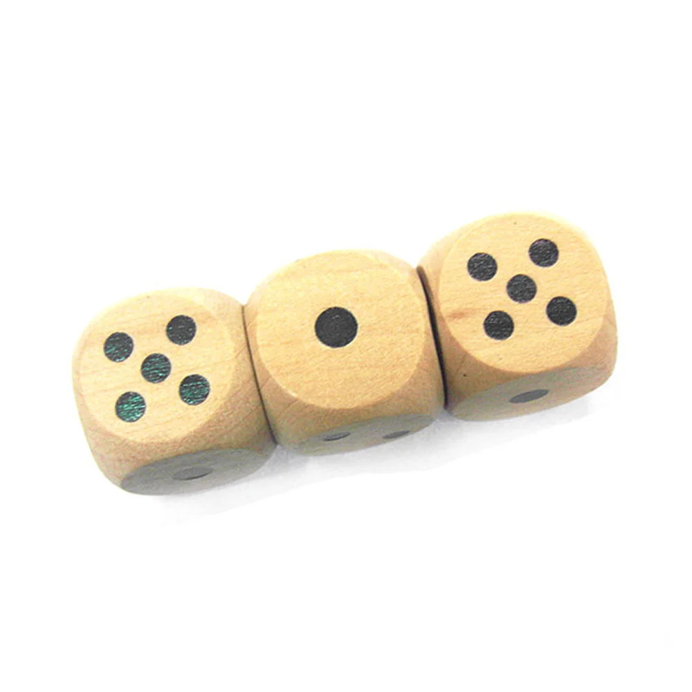 Флешка Деревянная Игральные кости Dice F34 бежевая 512 Гб - фото 8