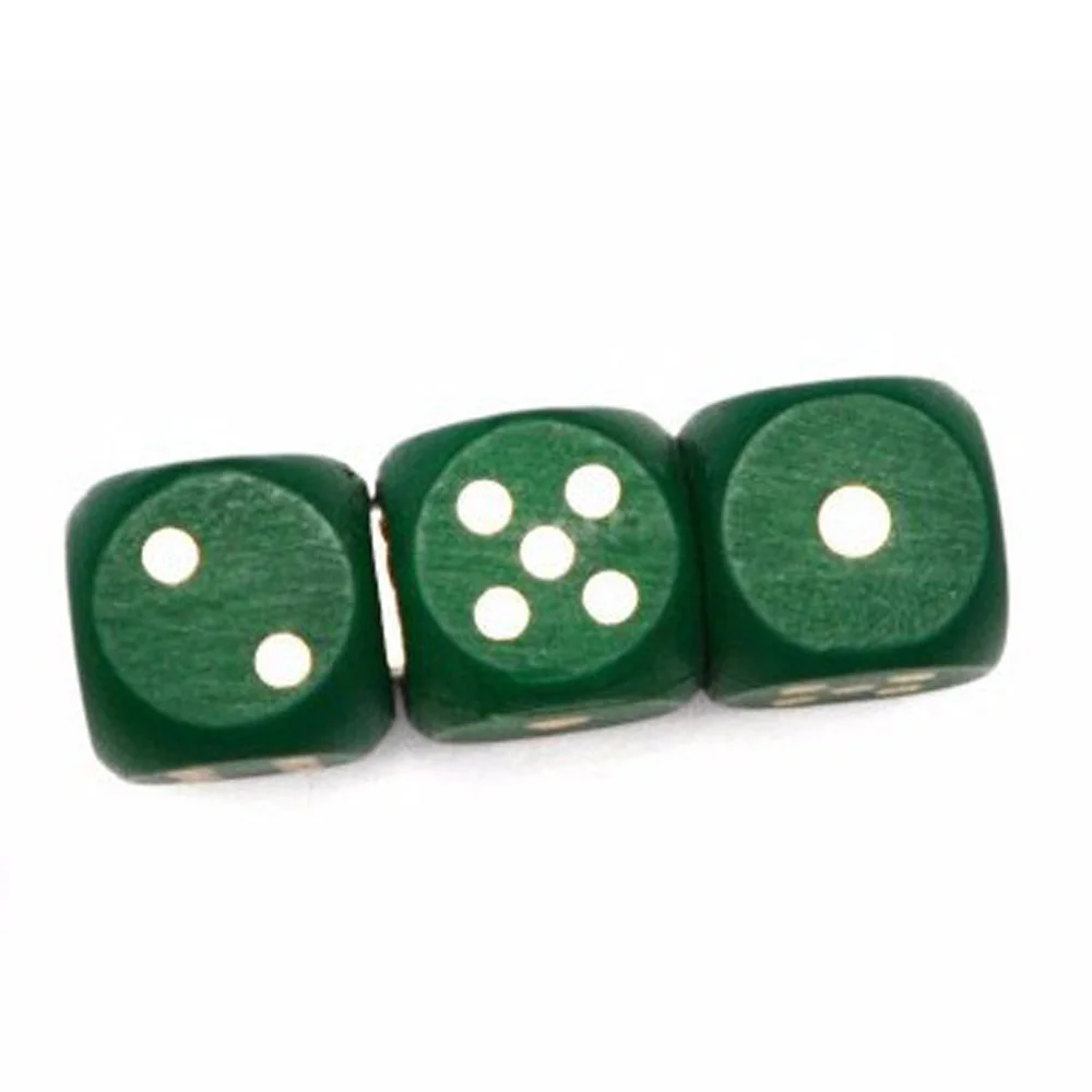 Флешка Деревянная Игральные кости Dice F34 зеленая 256 Гб 64 Гб - фото 9